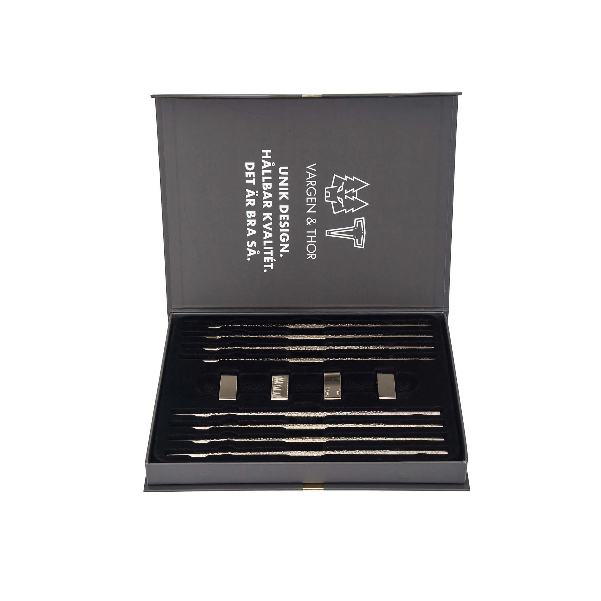 Kito Chopsticks -syömäpuikot 4-pakkaus, Cava Vargen & Thor