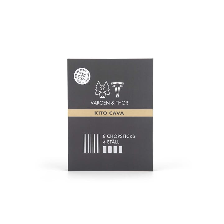 Kito Chopsticks -syömäpuikot 4-pakkaus - Cava - Vargen & Thor