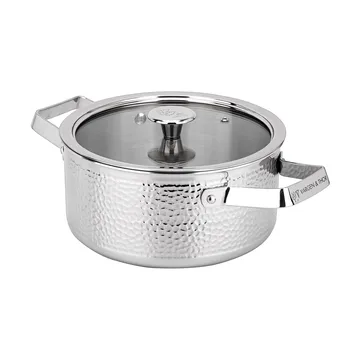 Kroma Bark kattila - Kiillotettu teräs, 2,8 l - Vargen & Thor