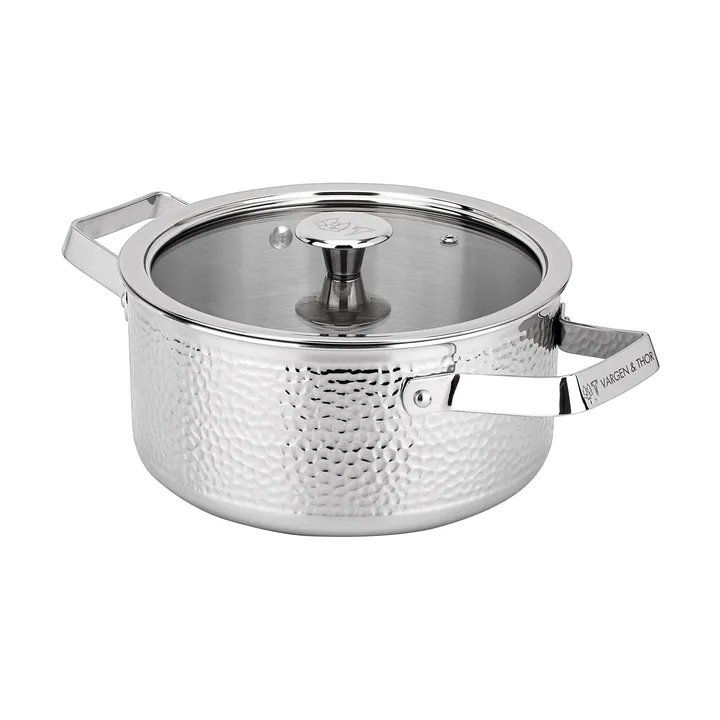 Kroma Bark kattila - Kiillotettu teräs, 2,8 l - Vargen & Thor