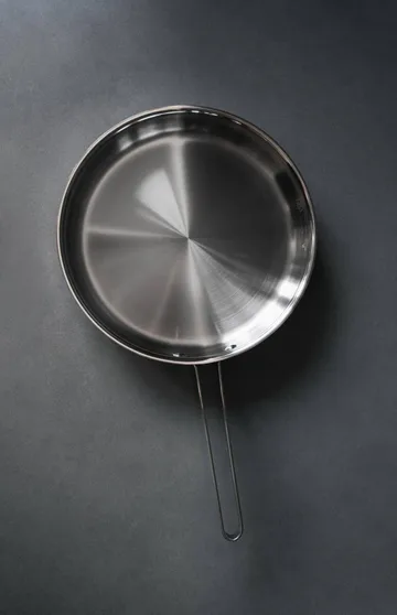 Kroma Modell M1K paistinpannu - Kiillotettu teräs, Ø28 cm - Vargen & Thor