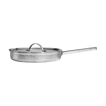 Modell M1 vasaroitu paistokasari Ø28 cm - Kromi kannen kanssa - Vargen & Thor