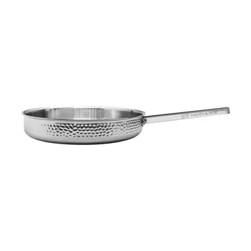 Modell M1 vasaroitu paistokasari Ø28 cm - Kromi kannen kanssa - Vargen & Thor