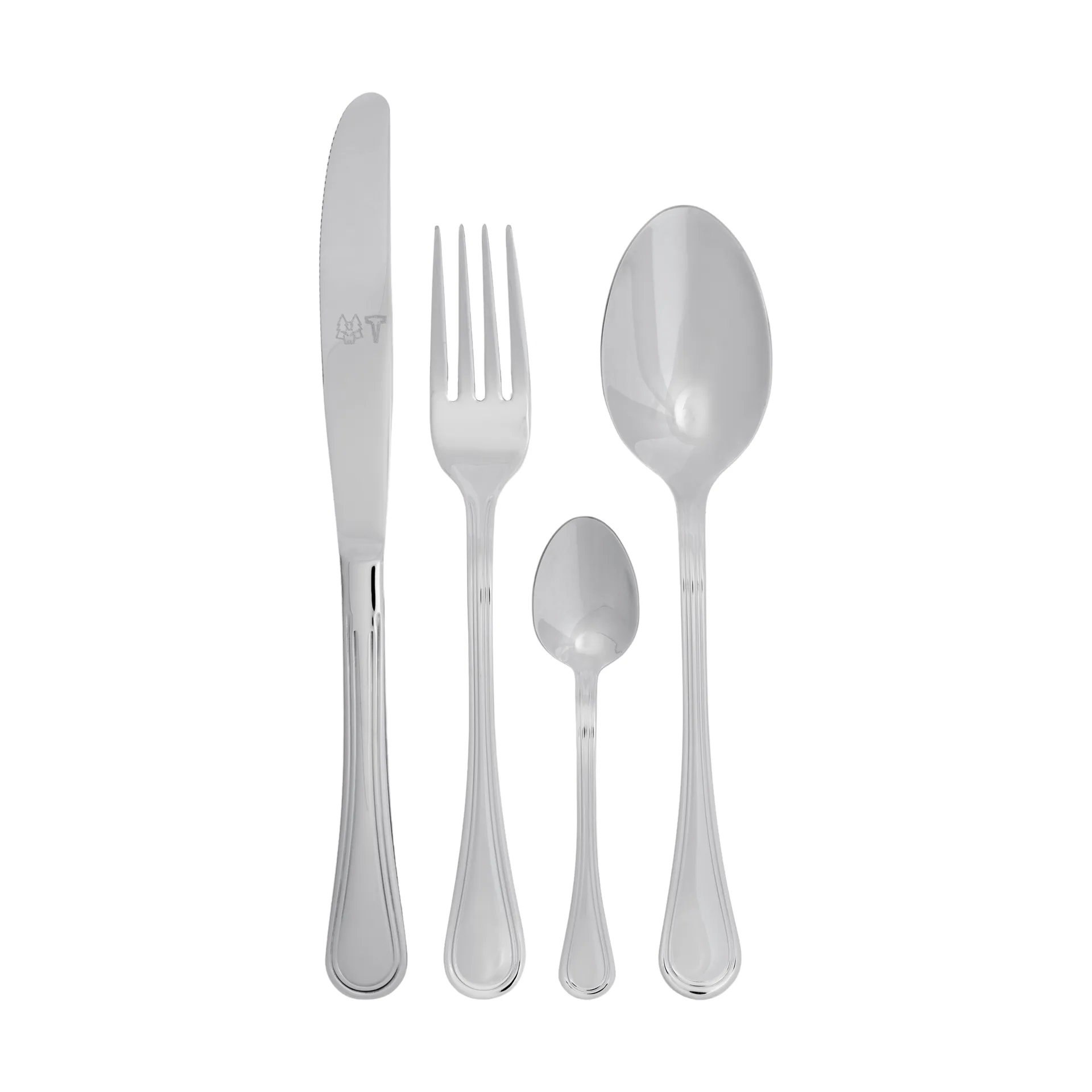 Norma aterinsetti 16 osaa, Ruostumaton teräs Vargen & Thor