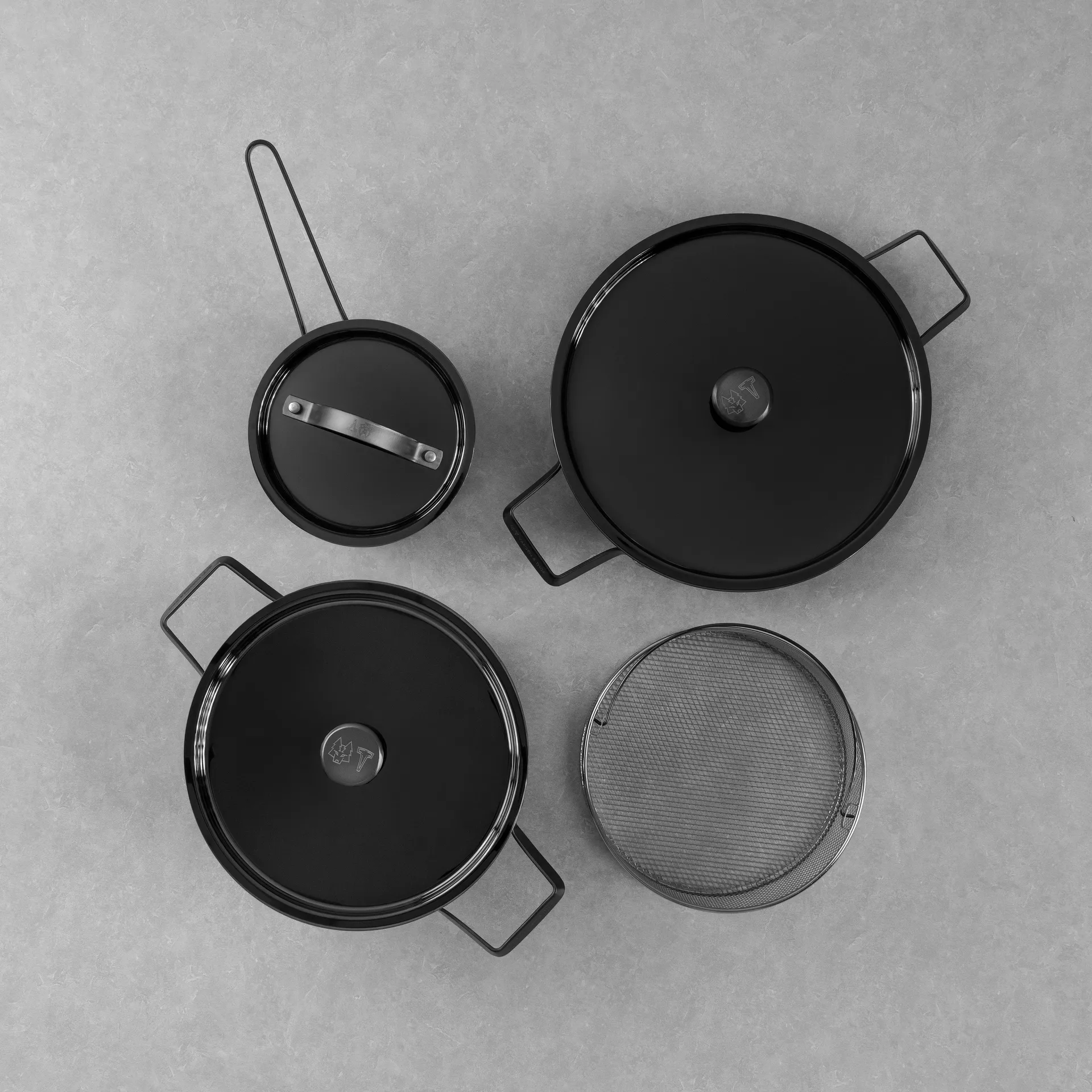 Svartstål PRO -setti, 4 osaa Vargen & Thor