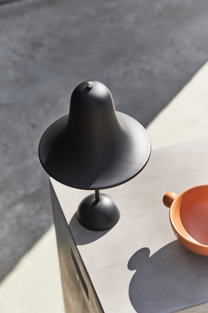 Pantop portable -pöytävalaisin 30 cm, Matt Black Verpan