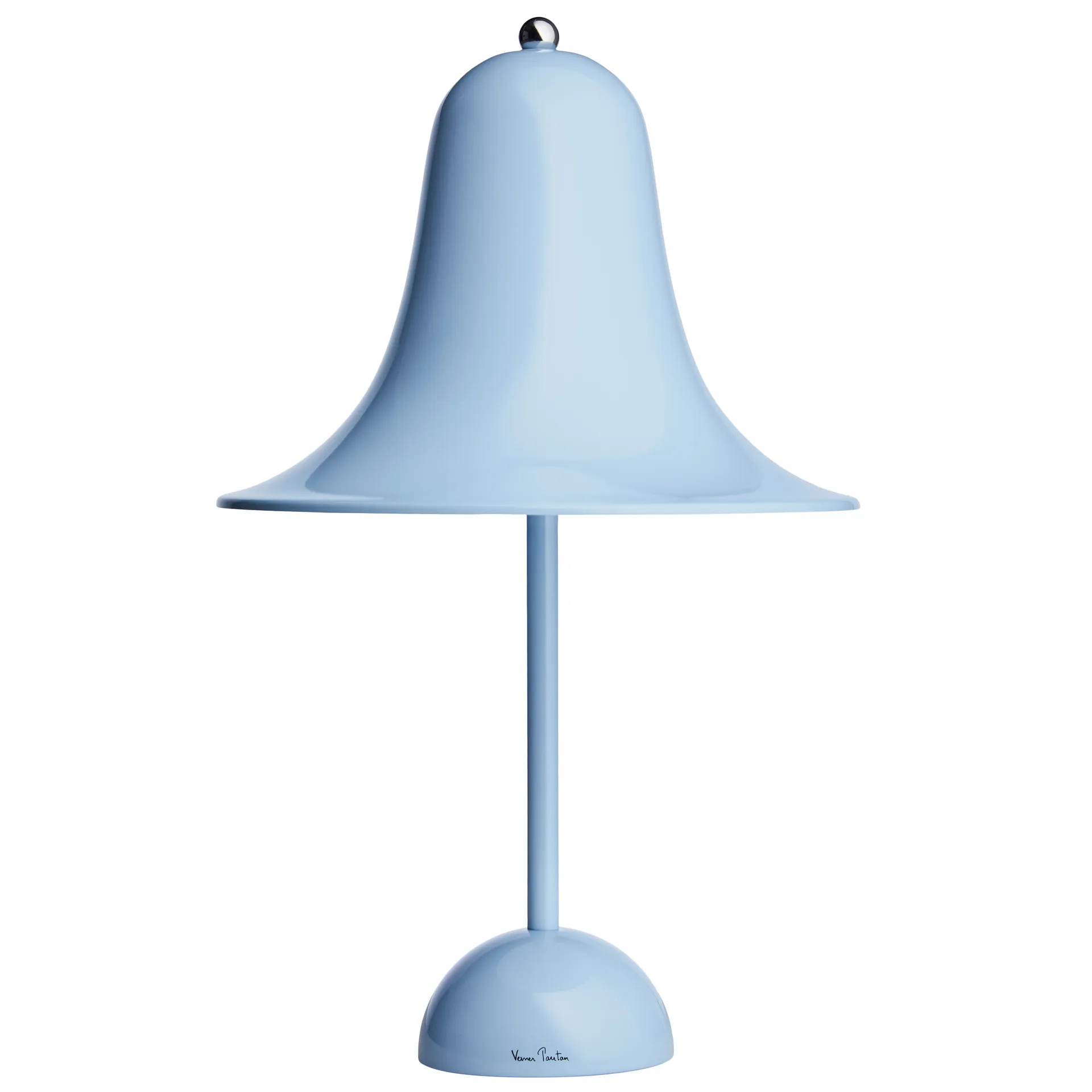 Pantop pöytävalaisin Ø 23 cm, Light blue Verpan