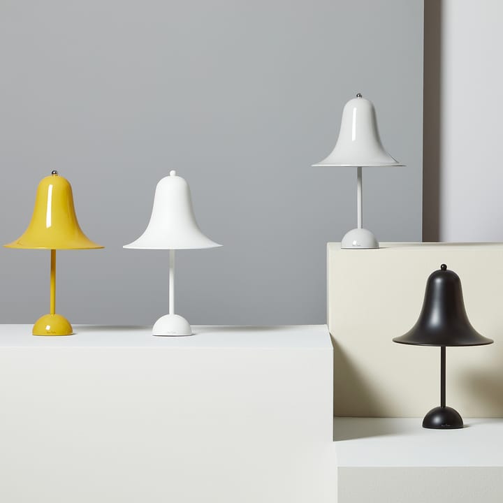 Pantop pöytävalaisin Ø 23 cm, Matt white Verpan