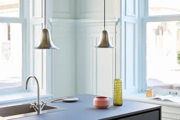 Pantop riippuvalaisin Ø 23 cm - Matt Metallic - Verpan