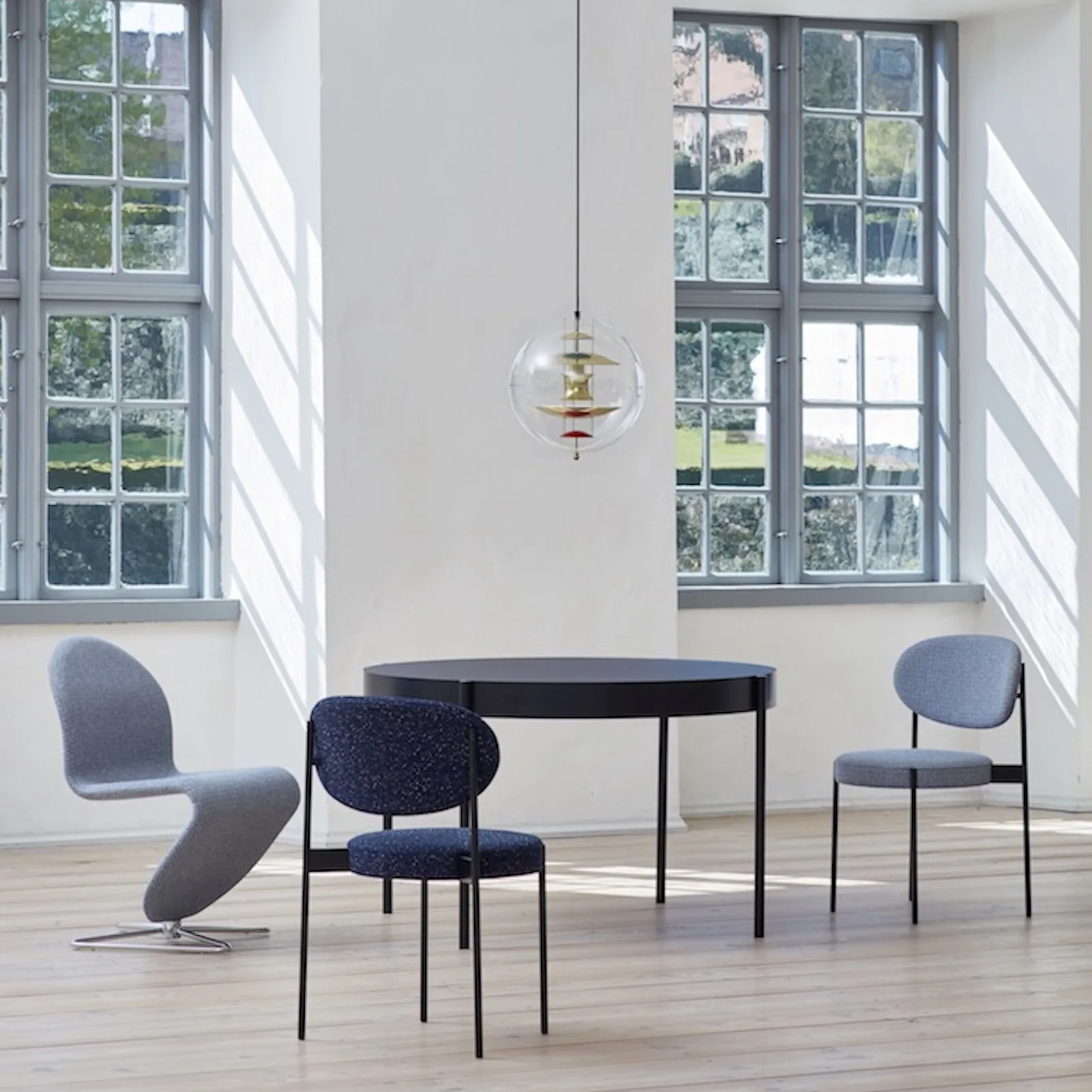 VP Globe Brass -kattovalaisin, Ø 40 cm Verpan