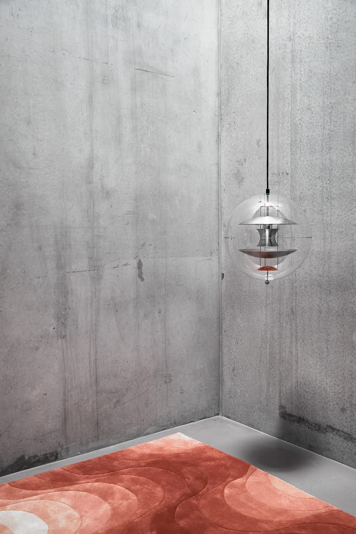 VP Globe Brushed Alu -kattovalaisin, Ø 40 cm Verpan