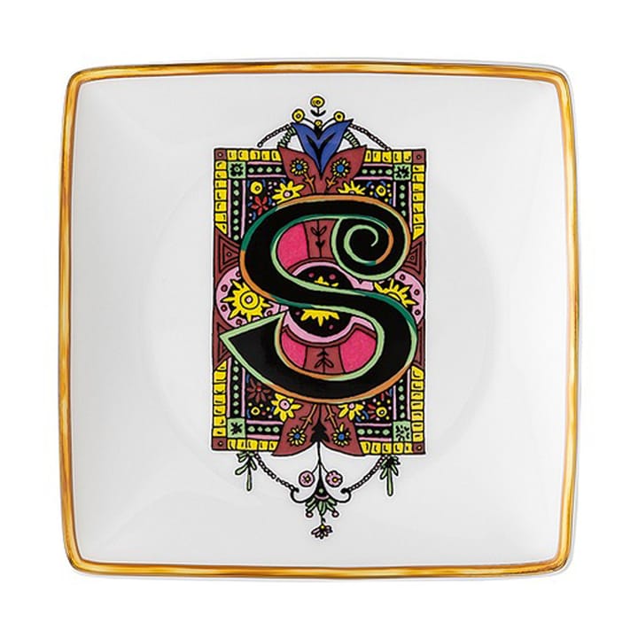Versace Holiday Alphabet -lautanen 12 cm 7-pakkaus, Versace Versace