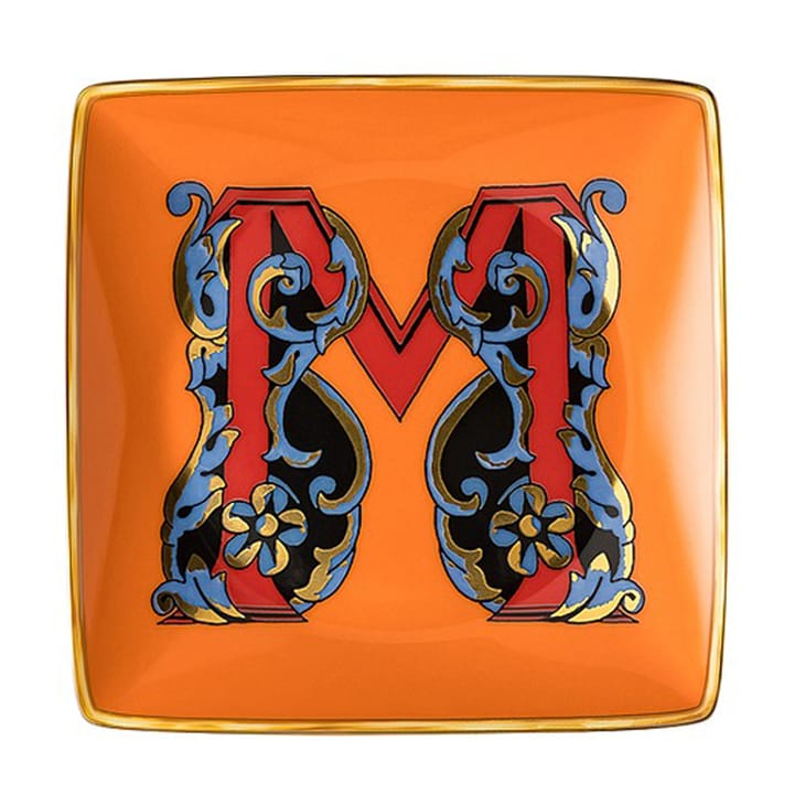 Versace Holiday Alphabet -lautanen 12 cm, M Versace