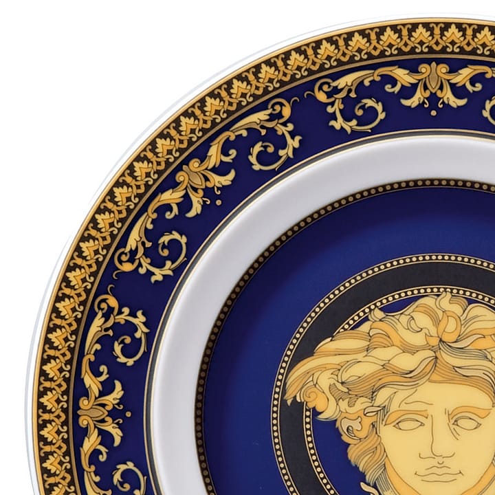 Versace Medusa Blue aluslautanen - 18 cm - Versace