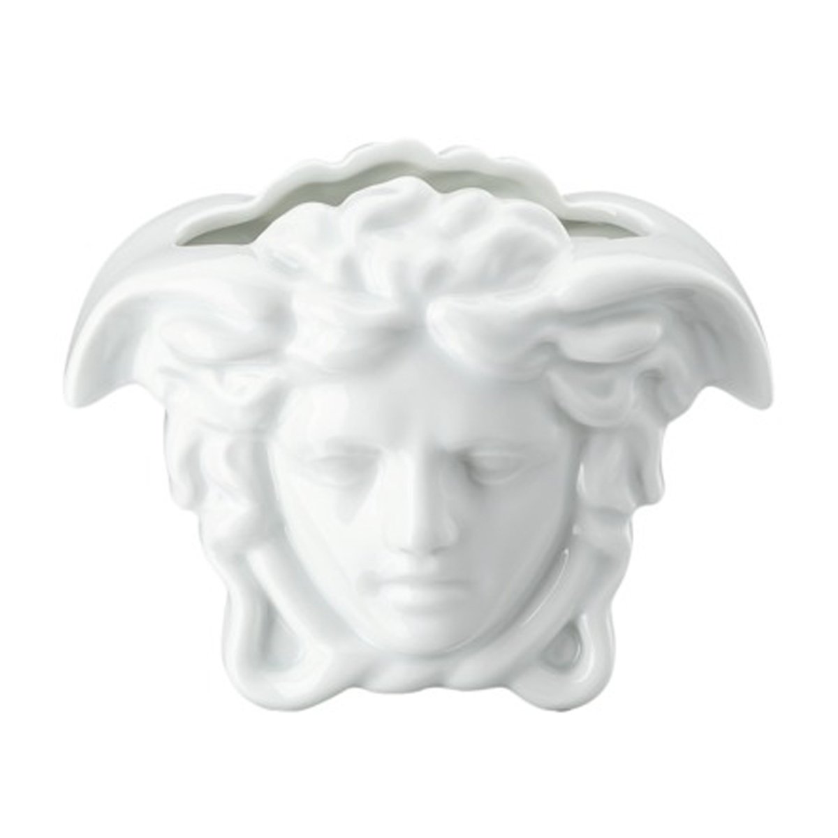 Versace Versace Medusa Grande -maljakko 9 cm Valkoinen