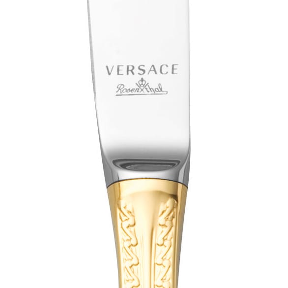 Versace Medusa ruokaveitsi kultapinnoitettu, 22,5 cm Versace