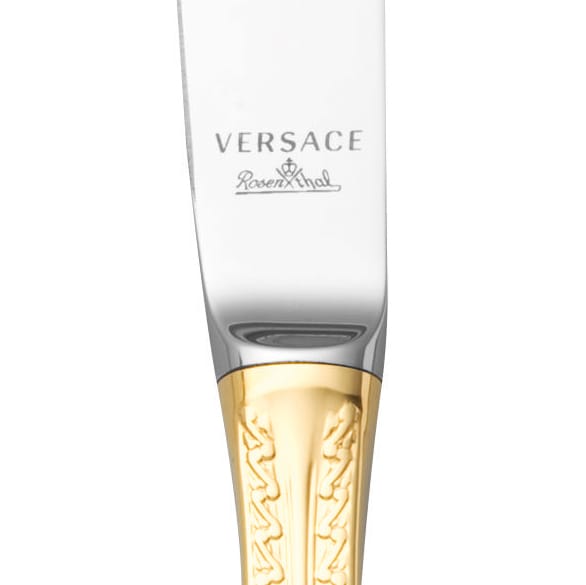 Versace Medusa ruokaveitsi kultapinnoitettu - 22,5 cm - Versace
