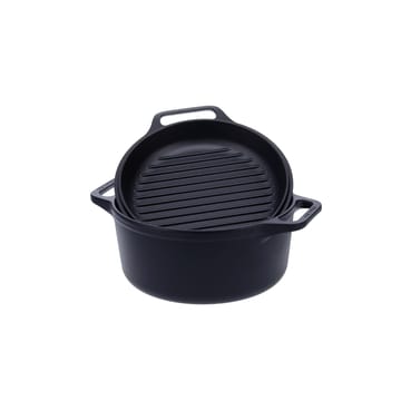 Combo Cooker valurautapata-paistinpannusetti 2 osaa - Musta - Victoria