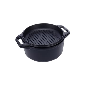Combo Cooker valurautapata-paistinpannusetti 2 osaa - Musta - Victoria