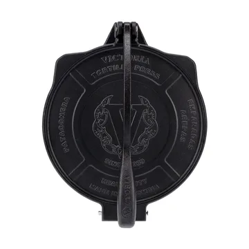 Heavy duty tortillapuristin Ø25 cm - Musta, valurauta - Victoria