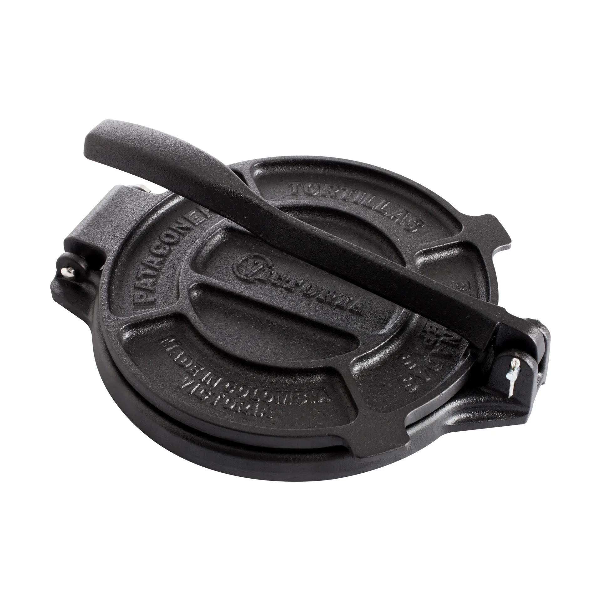 Tortillapaino valurauta 20 cm, Musta Victoria