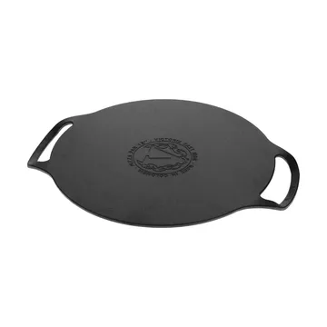 Victora pizza-astia valurautaa, kaksi kahvaa, emaloitu - Ø38 cm - Victoria