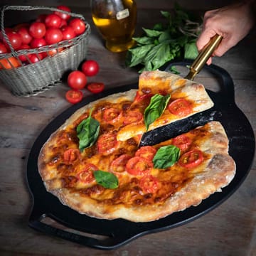 Victoria pizzakivi Ø38 cm - Musta - Victoria