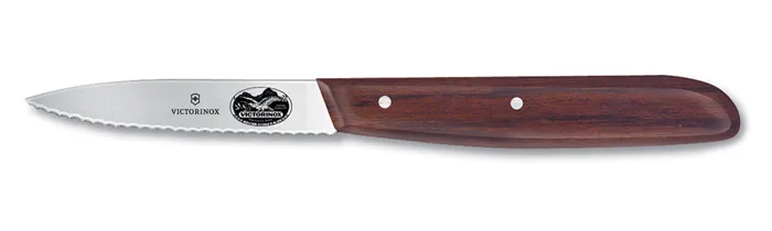 Aaltoteräinen kuorimaveitsi 8 cm, Luonto Victorinox