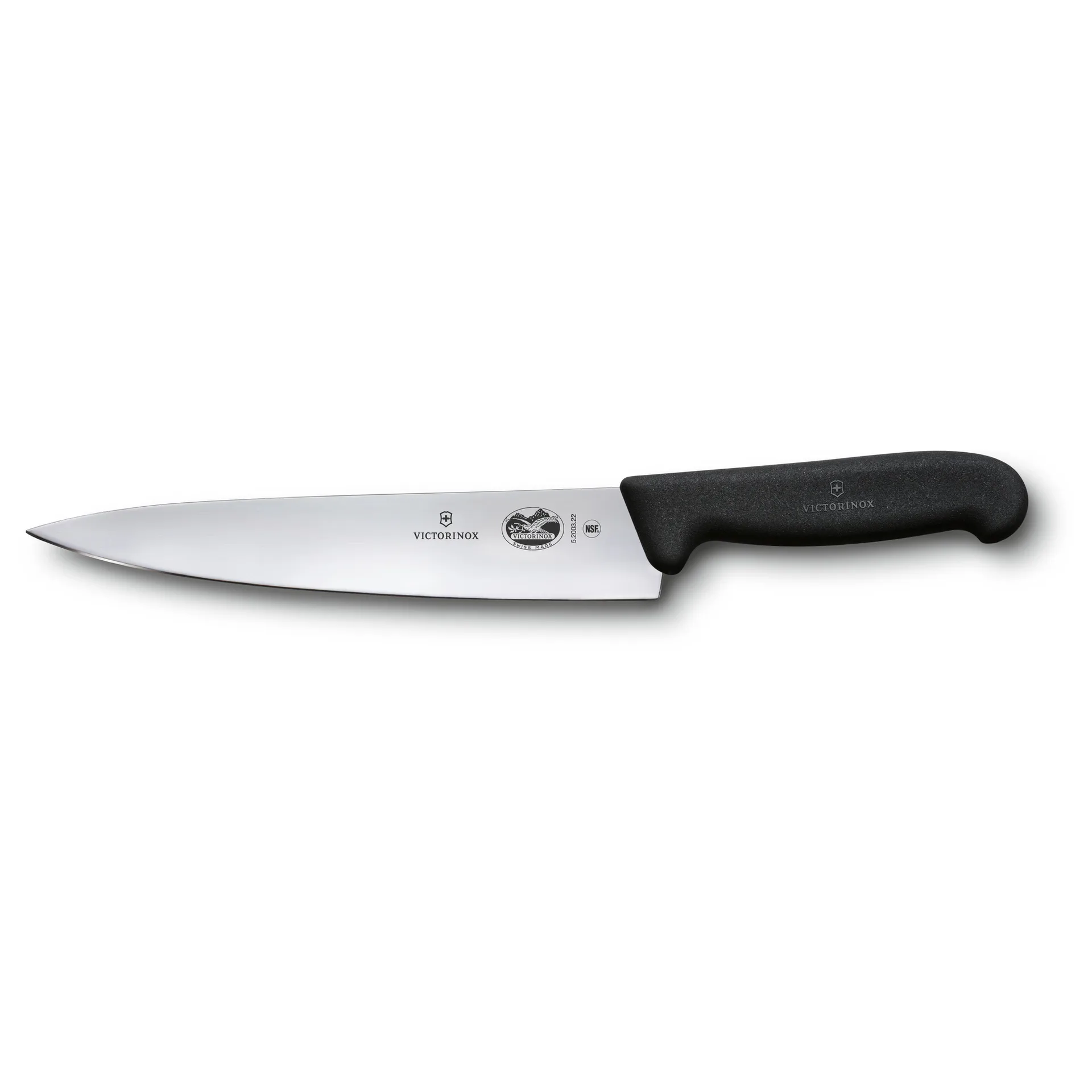 Fibrox kokkiveitsi 22 cm, Ruostumaton teräs Victorinox