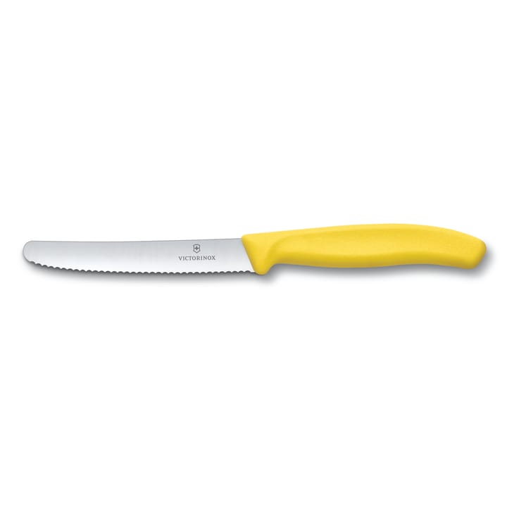 Swiss Classic makkara-/tomaattiveitsi 11 cm - Keltainen - Victorinox