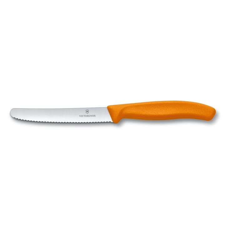 Swiss Classic makkara-/tomaattiveitsi 11 cm - Oranssi - Victorinox