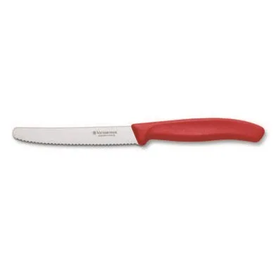 Victorinox tomaattiveitsi sahalaitainen 11 cm, Punainen Victorinox
