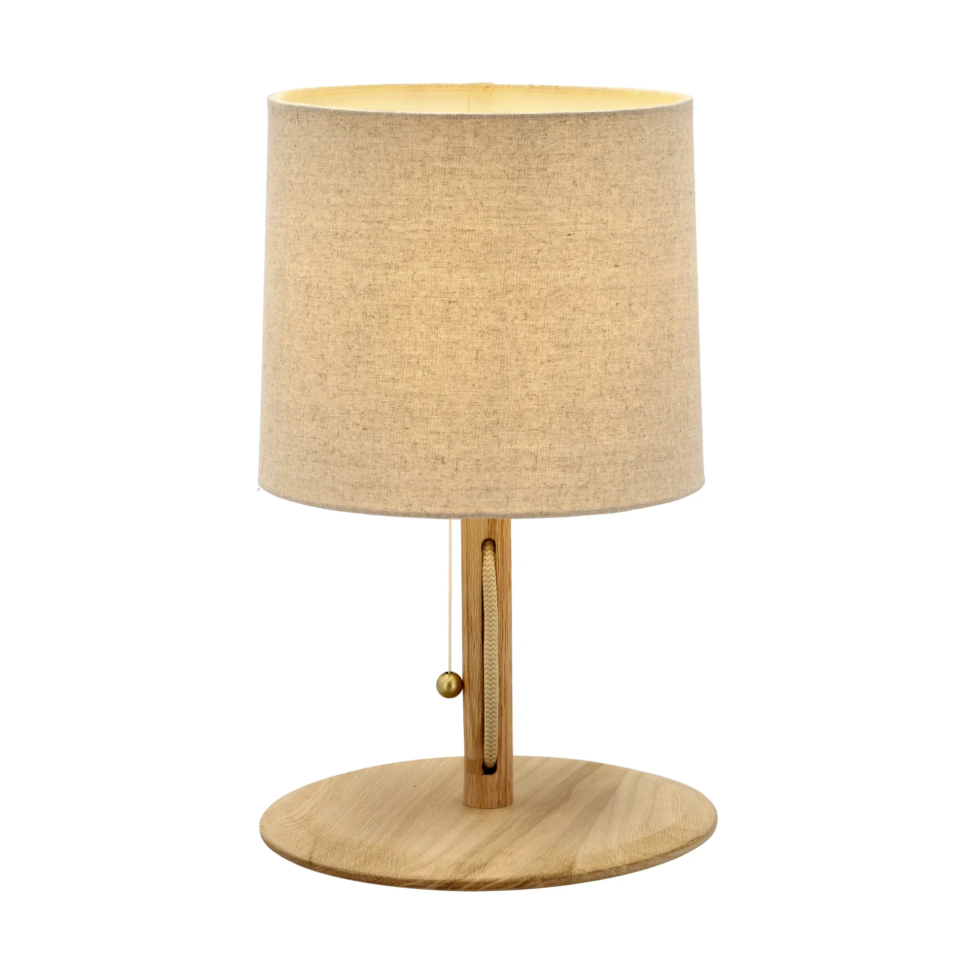 Barv pöytälamppu 41xØ26 cm, Käsittelemätön täystammi Villa Collection