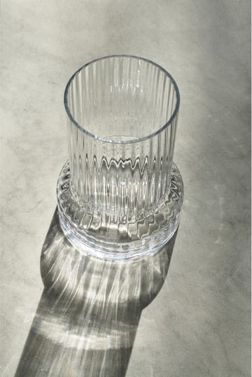 Hvils lasimaljakko uritettu Ø21 cm - Clear - Villa Collection