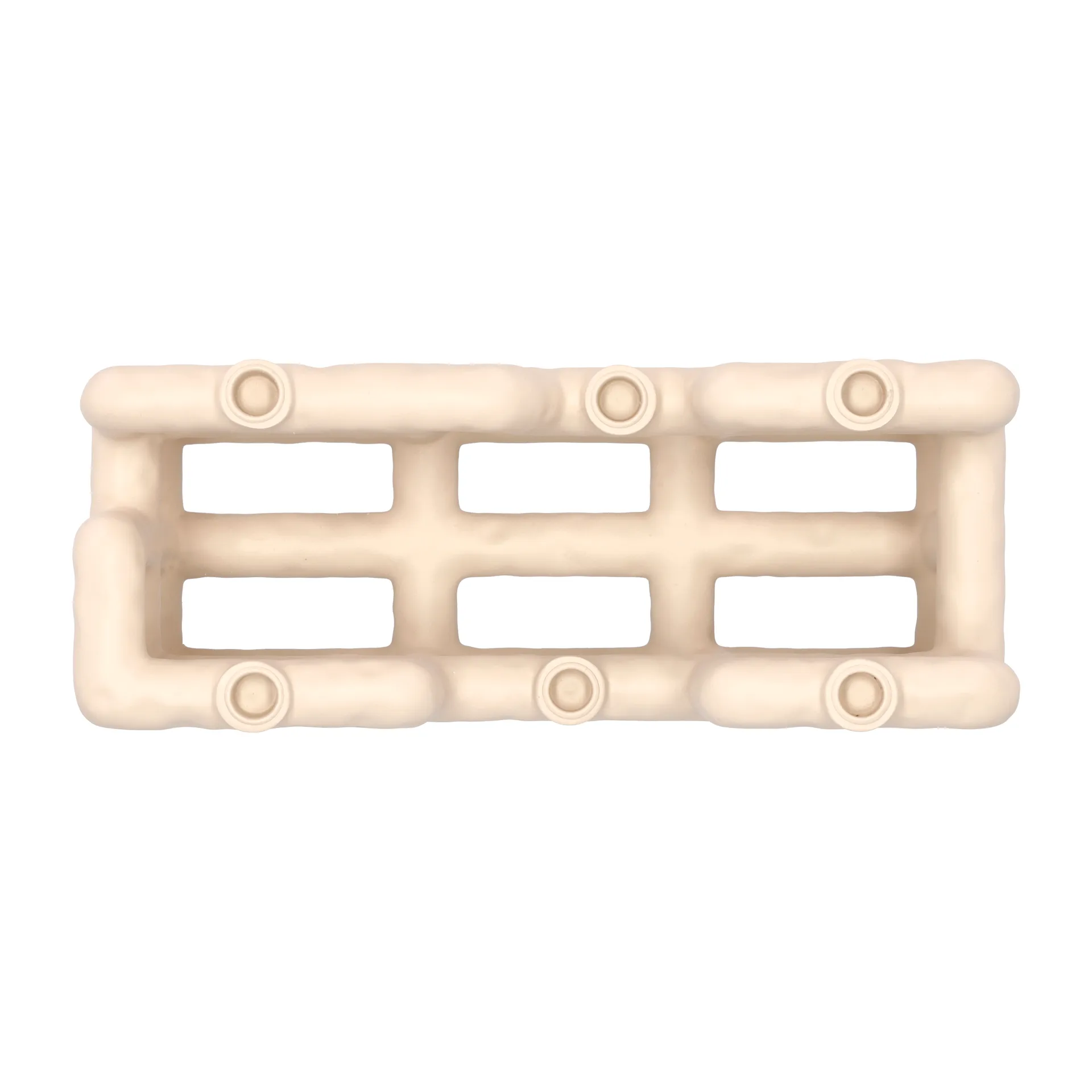 Lyng kynttilänjalka 6 kynttilän, Hiekka Villa Collection