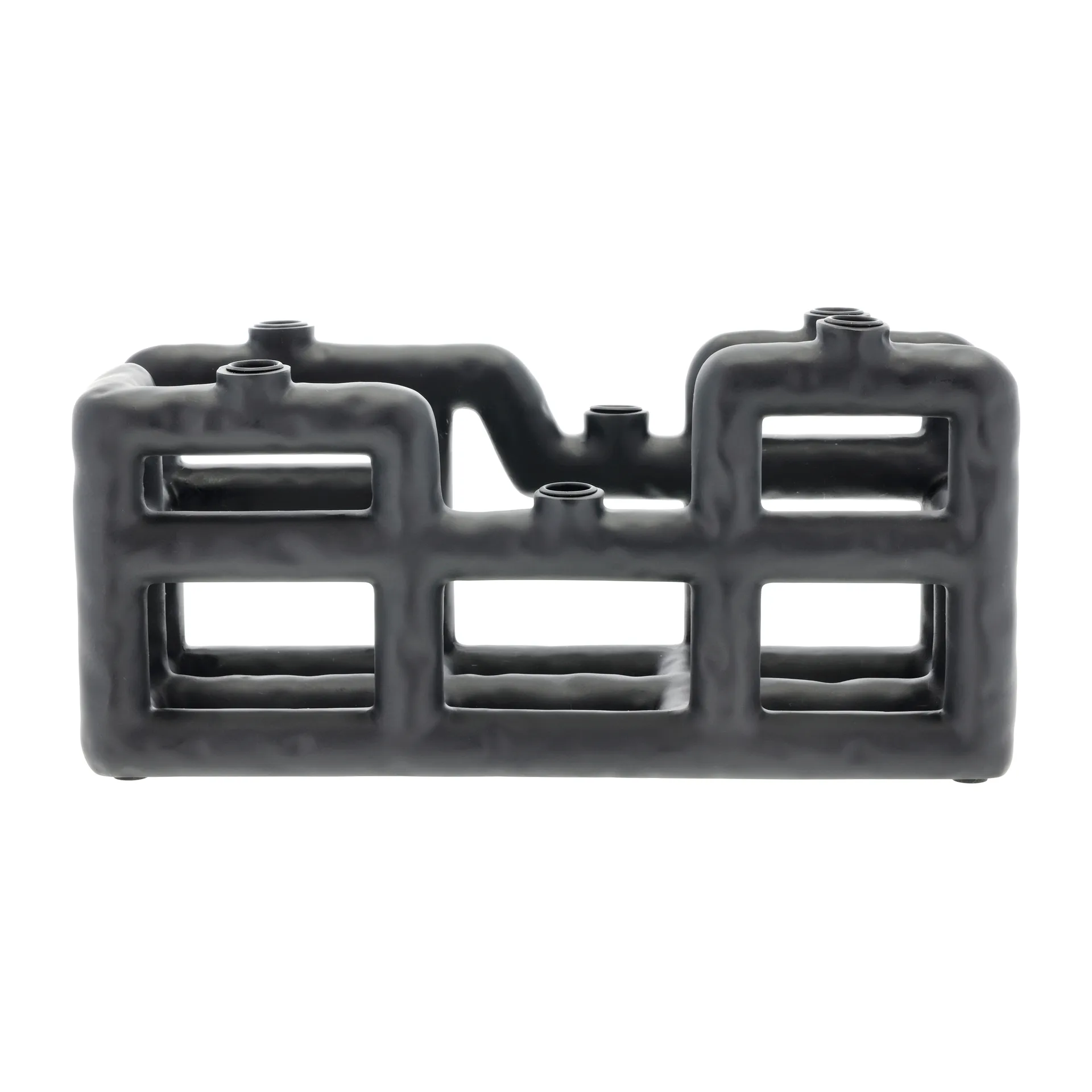 Lyst kynttilänjalka 6 kynttilän, Musta Villa Collection