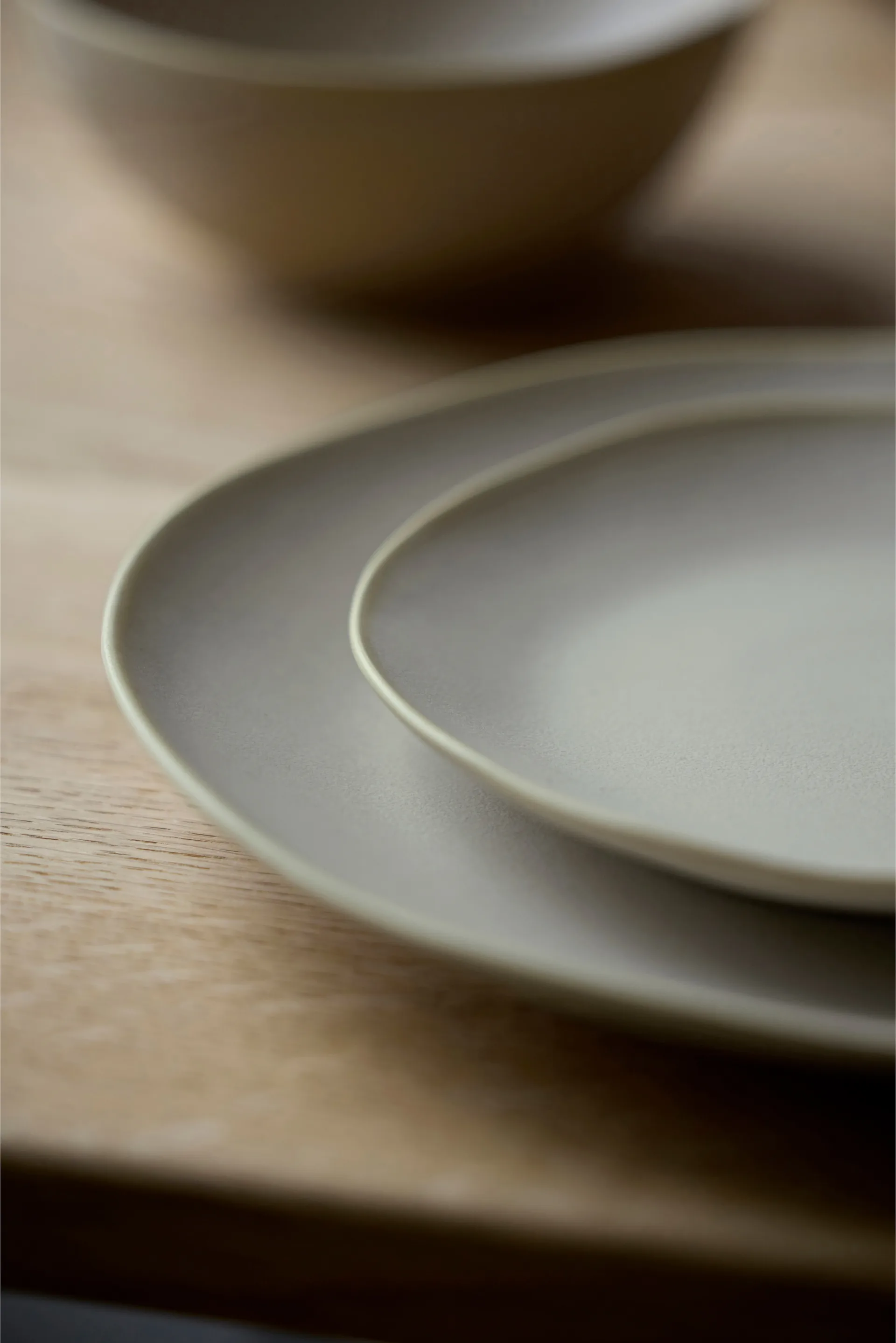 Shoku lautanen Ø20 cm, Warm brown Villa Collection