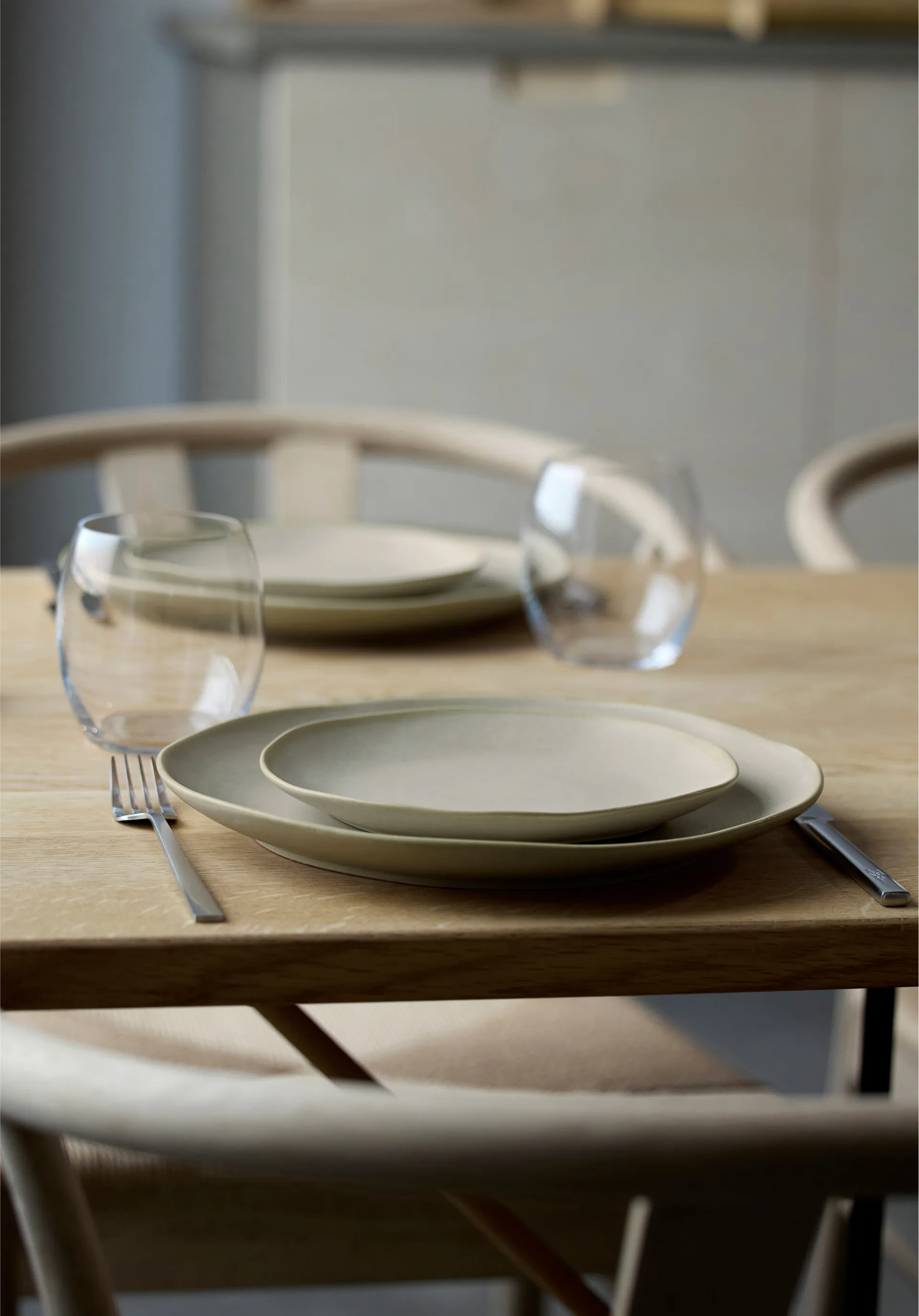 Shoku lautanen Ø20 cm, Warm brown Villa Collection