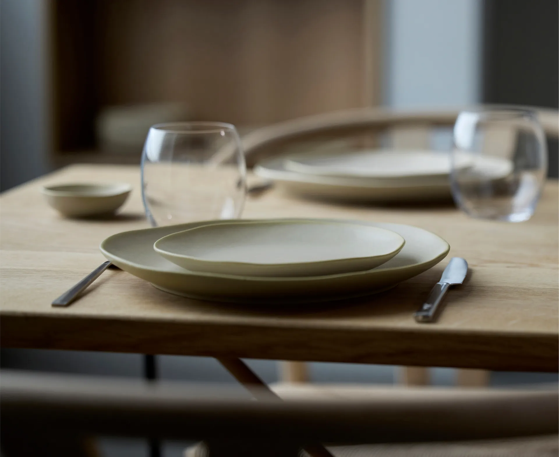 Shoku lautanen Ø27 cm, Warm brown Villa Collection