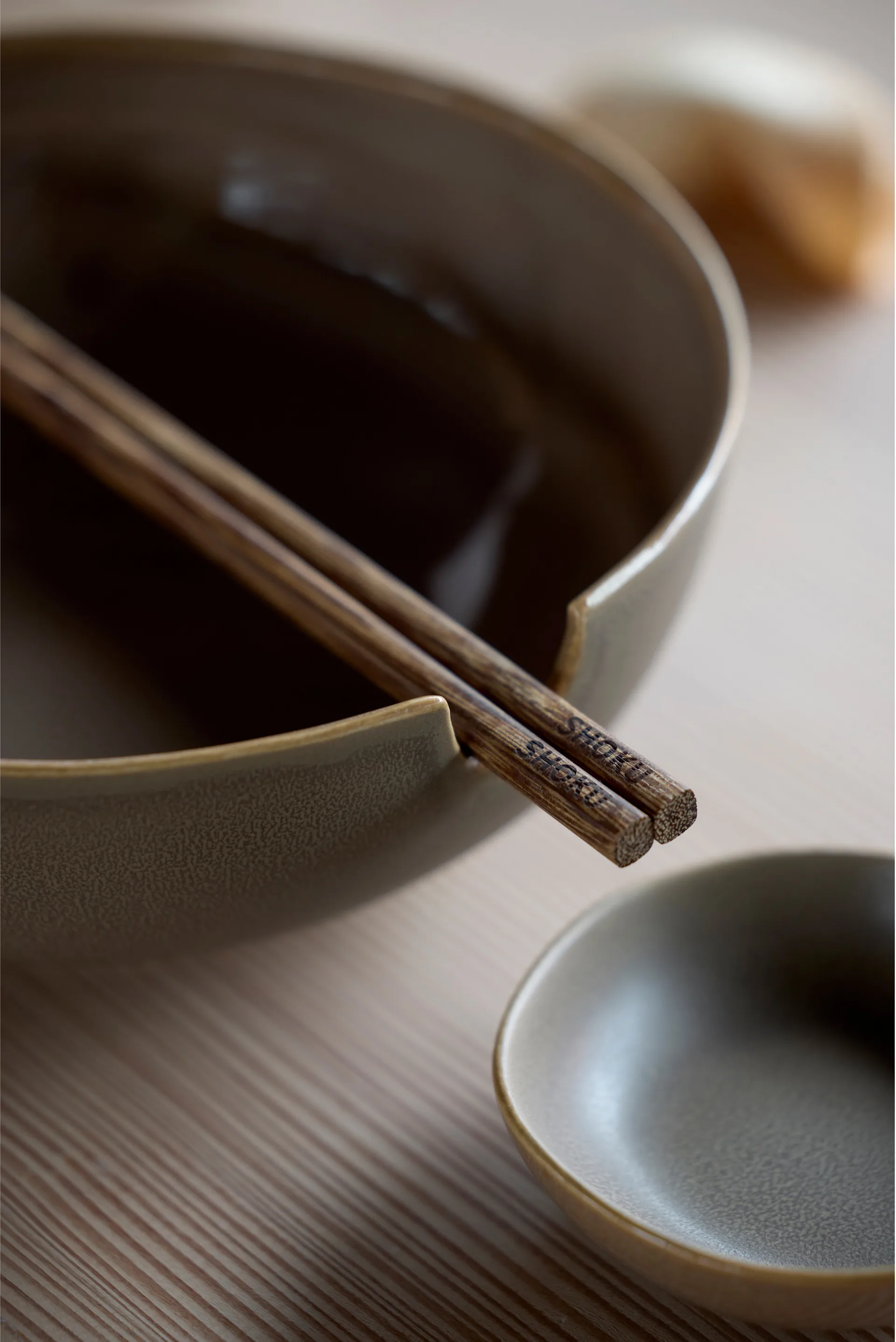 Shoku ramenkulho Ø18,5 cm, Warm brown Villa Collection