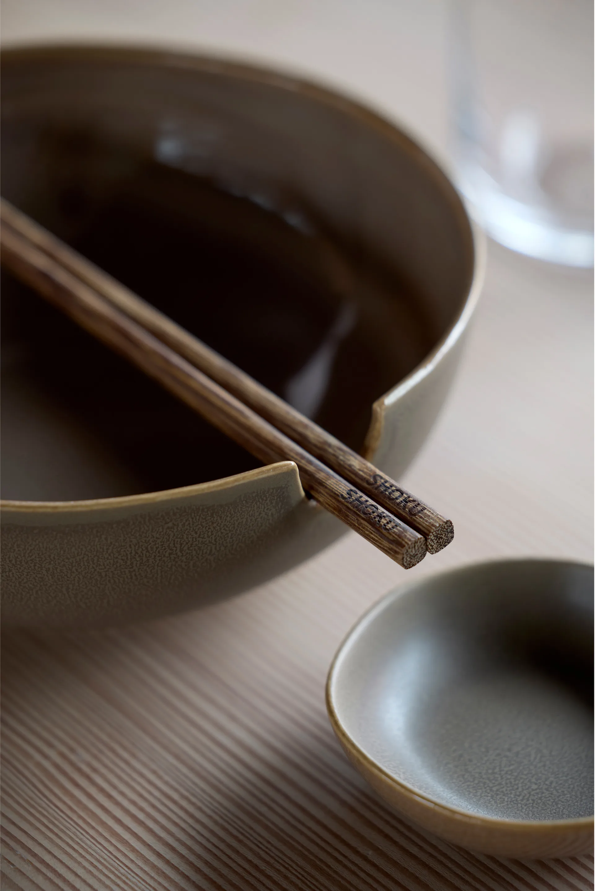 Shoku ramenkulho Ø18,5 cm, Warm brown Villa Collection