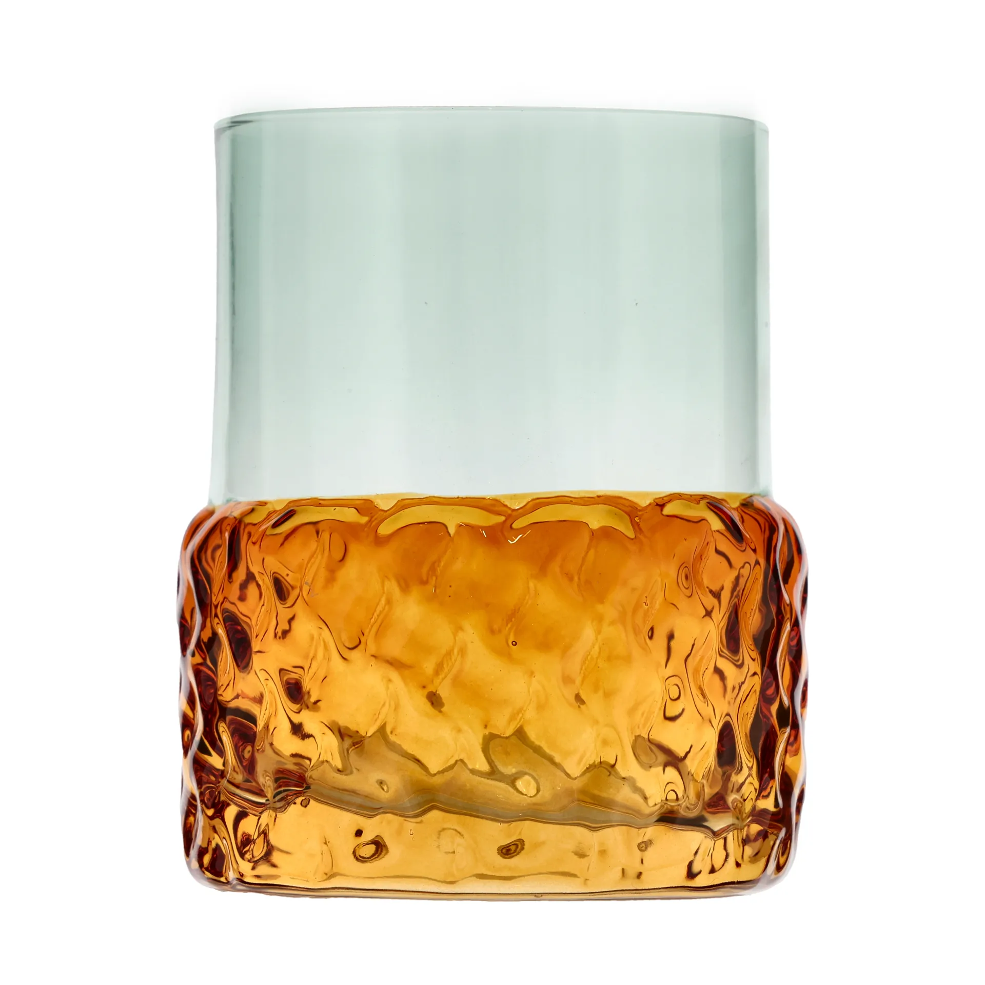 Styles kynttilälyhty Ø7,7x10 cm, Sininen-amberi Villa Collection