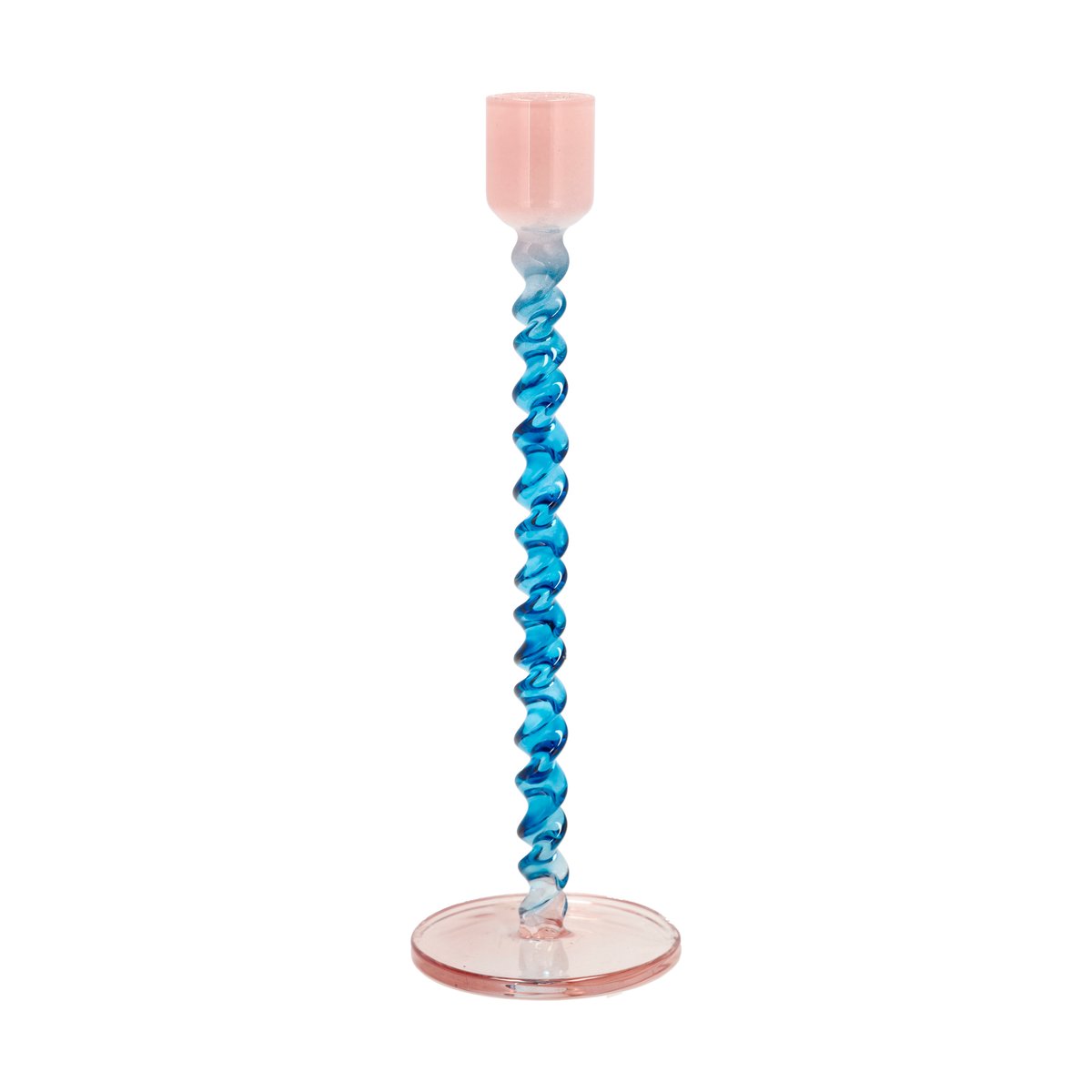 Villa Collection Styles kynttilänjalka 20,3 cm Blue-pink