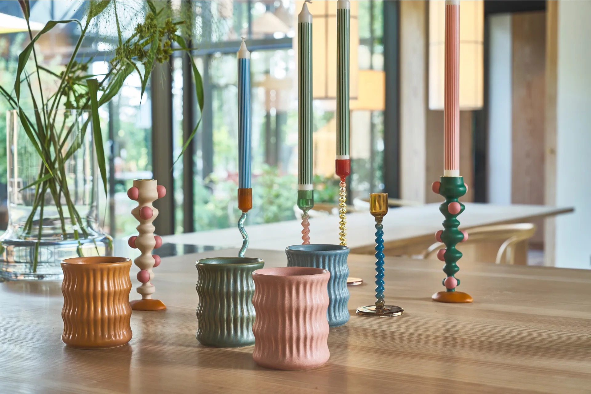 Styles muki uritetulla kuviolla 30 cl 2-pakkaus, Sininen Villa Collection