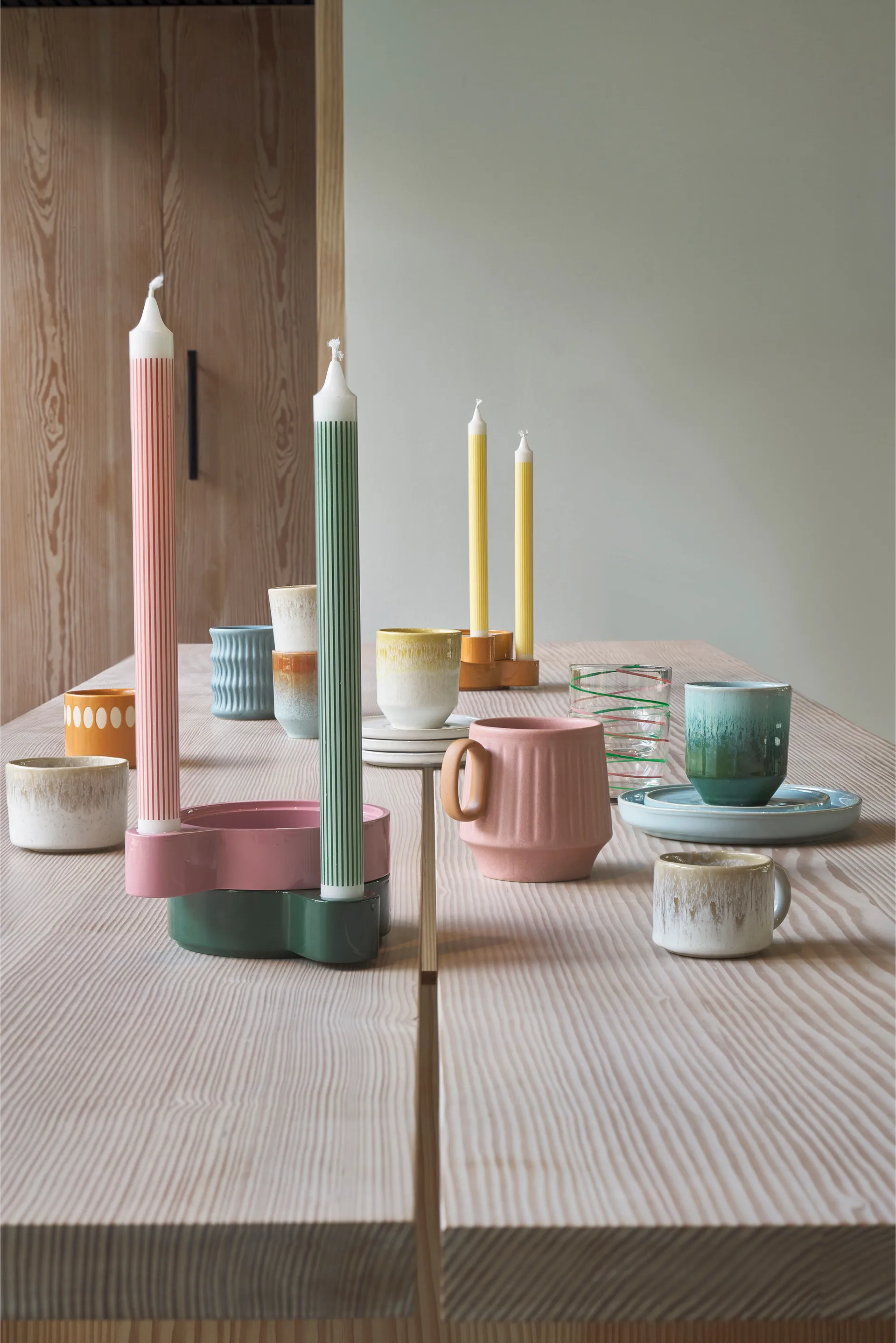 Styles muki uritetulla kuviolla 30 cl 2-pakkaus, Sininen Villa Collection