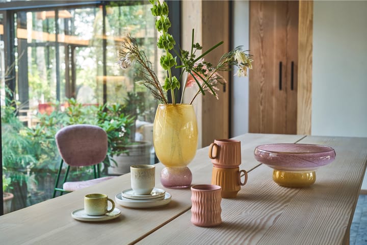 Styles muki uritetulla kuviolla 30 cl 2-pakkaus, Vaaleanpunainen Villa Collection