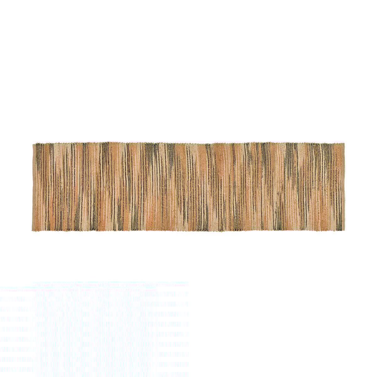 Villa Collection Vem matto Green-nature-pink, 70x250 cm