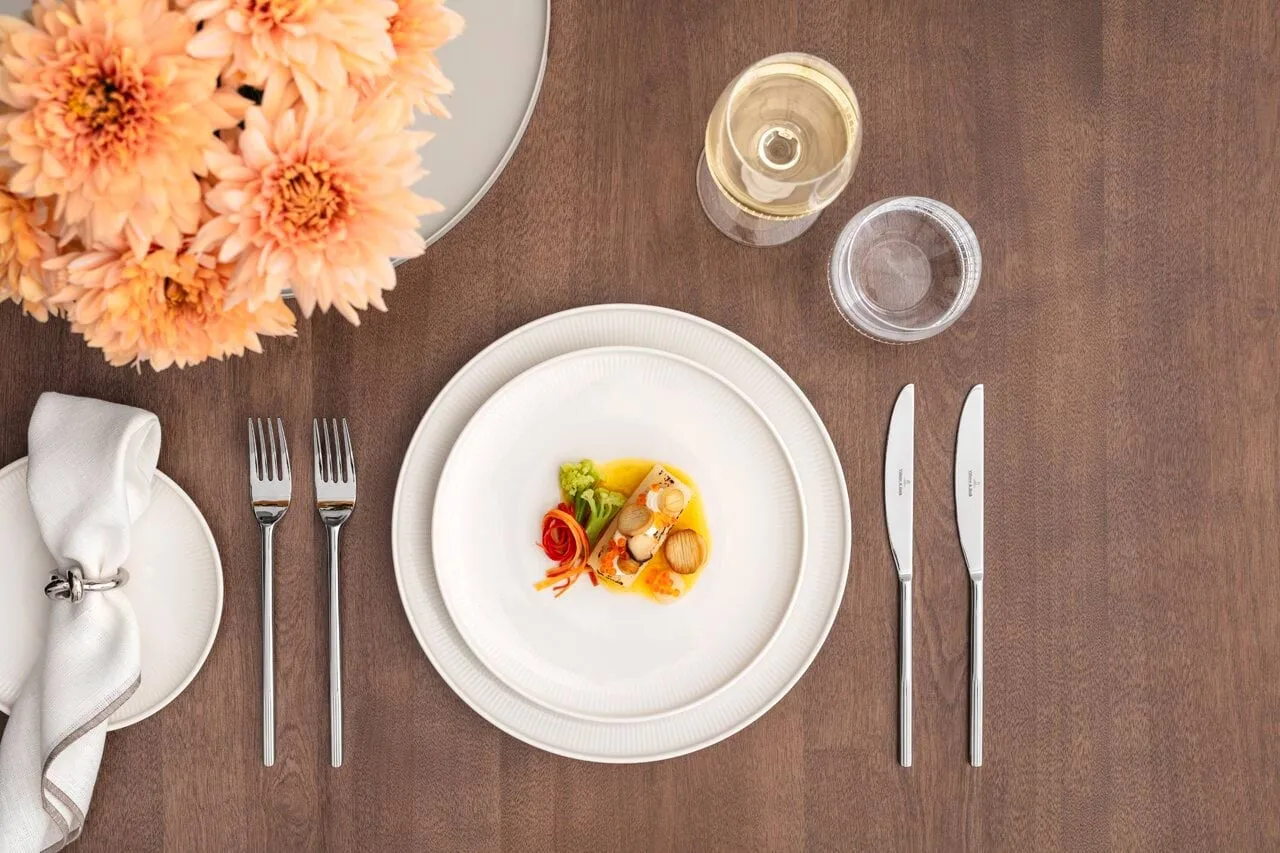 Afina aterinsetti, Ruostumaton teräs, 24 kpl Villeroy & Boch