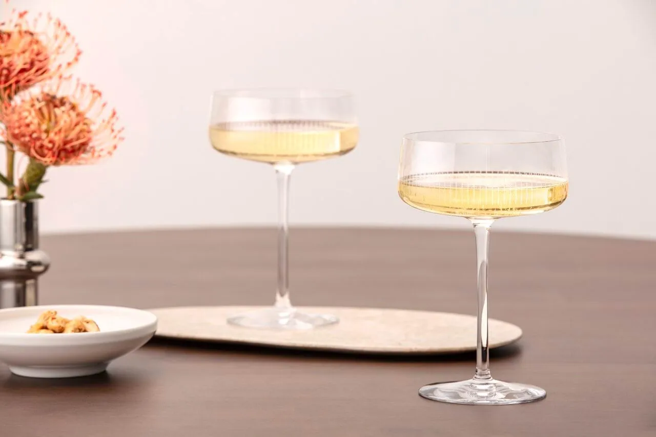 Afina samppanjacoupe-lasi, Läpikuultava, 12 cl, 4 kpl Villeroy & Boch