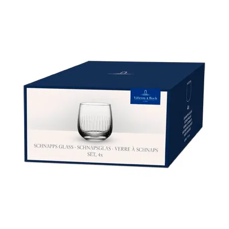 Afina snapsilasi, Läpinäkyvä, 4 cl, 4 kpl Villeroy & Boch
